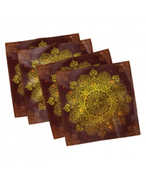 Ambesonne Mandala Set of 4 Napkins 12