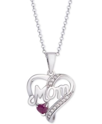 mom necklace macys