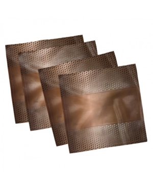 Ambesonne Industrial Set of 4 Napkins 12