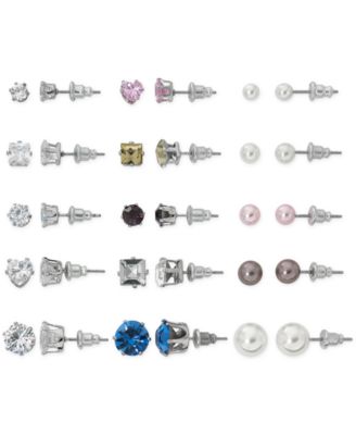 Mega Box Earring Stud Set