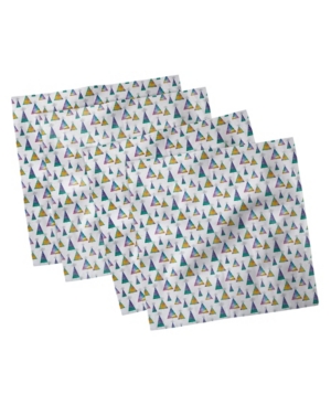 Ambesonne Christmas Set of 4 Napkins 18