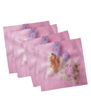 Ambesonne Christmas Set of 4 Napkins 18