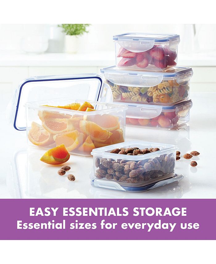Lock n Lock Easy Essentials Rectangular 10Pc. Food Storage Set Macy's