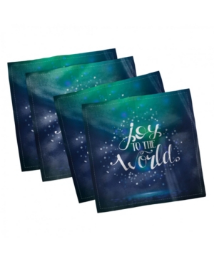 Ambesonne Joy Set of 4 Napkins 18