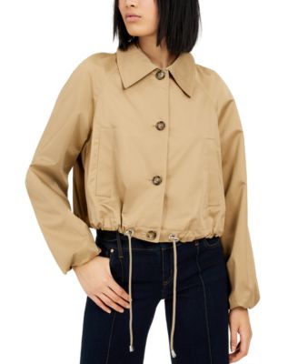 INC International Concepts - Drawstring Bomber Jacket