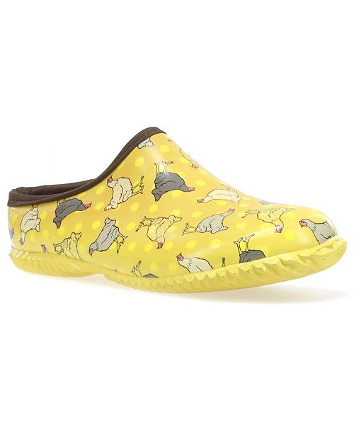 Western Chief Women's Fowl Play Garden Clog & Reviews Mules & Slides