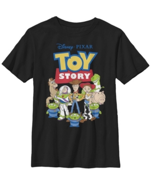 Fifth Sun Disney Pixar Toy Story Big Boys Buzz Woody Jessie Short Sleeve T-Shirt
