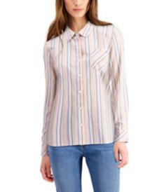 Striped Roll-Tab Shirt