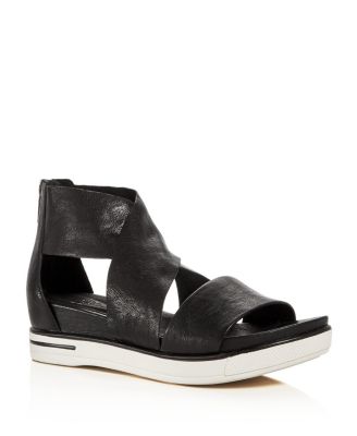 eileen fisher women's sport crisscross wedge platform sandals