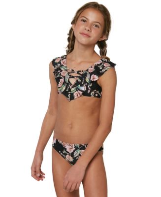 O Neill Big Girls 2 Pc. Van Don Flounce Bikini Macy s