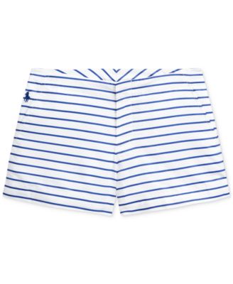 girls striped shorts