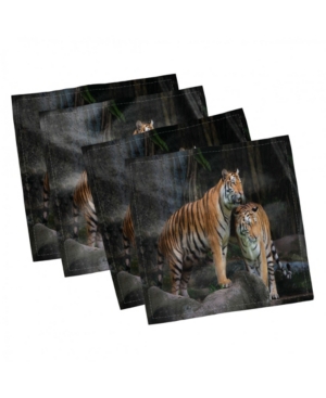 Ambesonne Animal Set of 4 Napkins 18