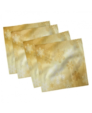 Ambesonne Christmas Set of 4 Napkins 18