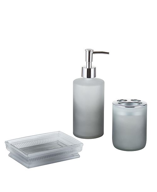 Seventh Studio Ombre 3 Pc Bath Accessory Set Reviews Bathroom Accessories Bed Bath Macy S