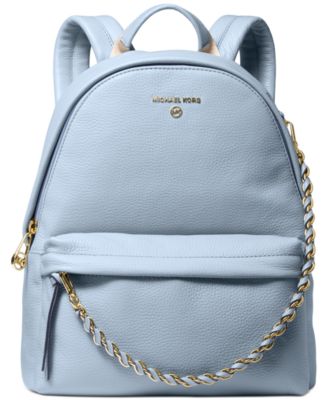 mk blue backpack