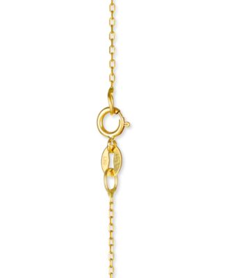 Love Knot 18" Pendant Necklace in 14k Gold