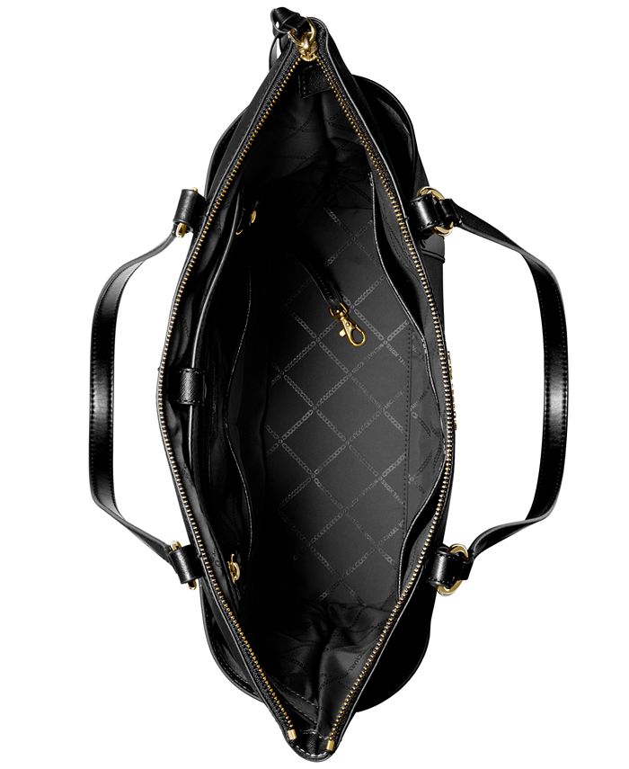 Michael Kors Sullivan Large Leather Top Zip Tote & Reviews - Handbags ...
