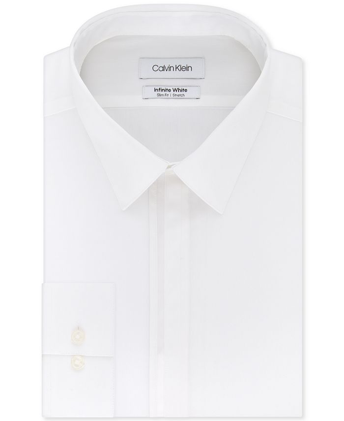 Calvin Klein Men's Infinite Color Slim-Fit Non-Iron Performance Stretch  Dress Shirt & Reviews - Dress Shirts - Men - Macy's