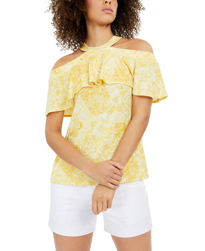 ACEWIN Flounce Off-The-Shoulder Top (Size S-M) 110017 main image 0