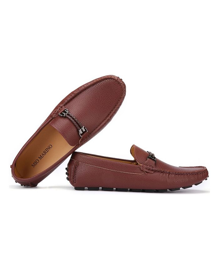 Mio Marino Men's Speckled Leather Casual Loafers & Reviews - All Men's ...