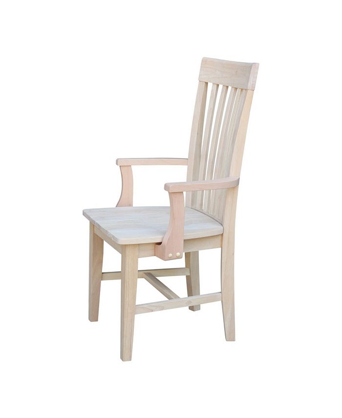 International Concepts Tall Mission Chair with Arms Macy's