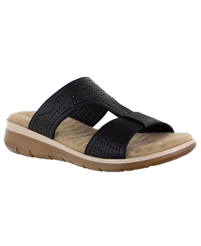 Easy Street Surry Leather Sandals - Macy's