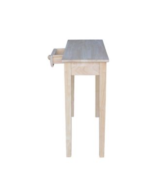Rectangular Hall Table with Drawer