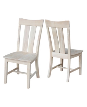 International Concepts Ava Chairs, Set Of 2