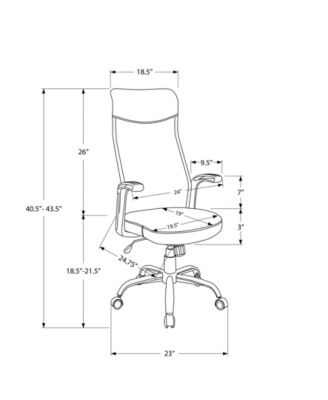 Office Chair -Fabric Multi Position