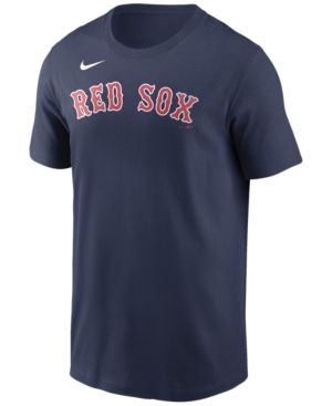 Nike Boston Red Sox Men's Swoosh Wordmark T-Shirt