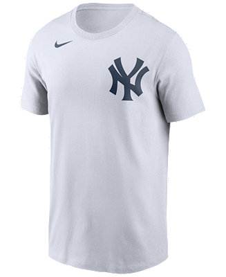 Nike New York Yankees Men's Swoosh Wordmark T-Shirt - Macy's