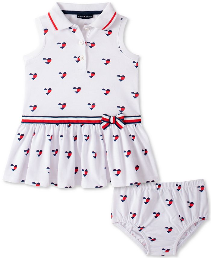Tommy Hilfiger Baby Girls Dress Set - Macy's