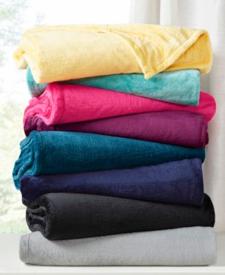 Microlight Oversized Plush Blanket, Full/Queen