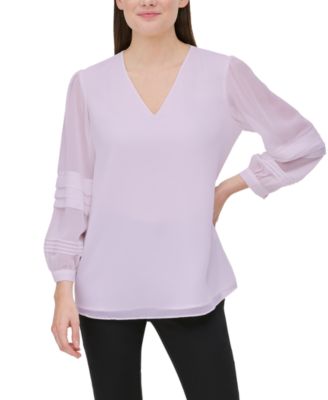 macy's calvin klein womens tops