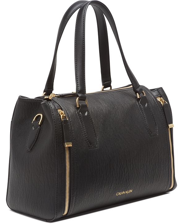 Calvin Klein Elaine Satchel & Reviews - Calvin Klein - Handbags ...