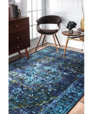 Giza Vintage-Inspired Persian Reiko 5' x 8' Area Rug