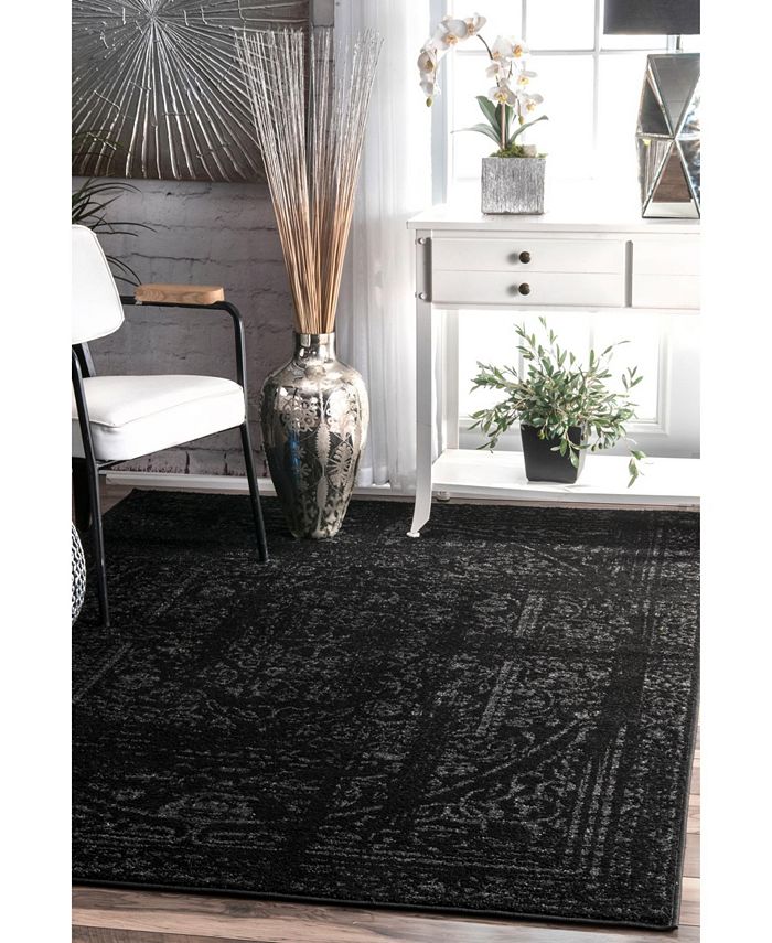nuLoom Smoky VintageInspired Arlena 6'7" x 9' Area Rug Macy's