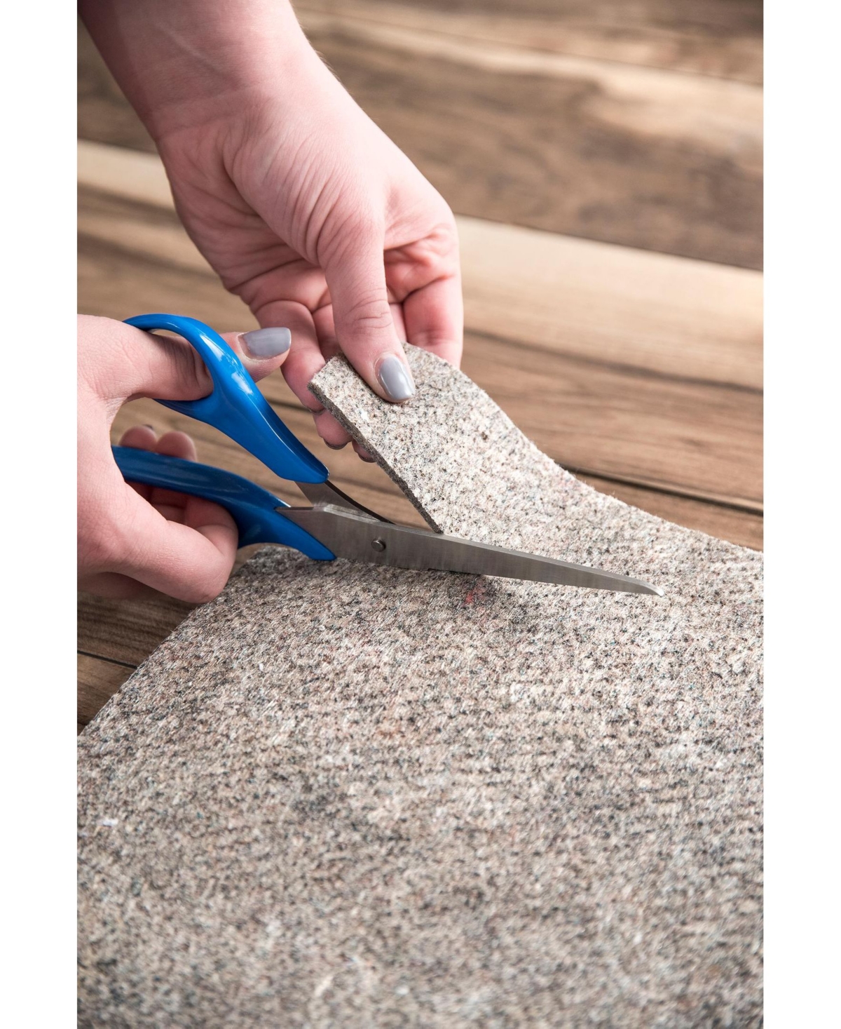 nuLoom Basic Pad Ultra Premium Eco Friendly Non-Slip Felt ThickRug Pad - Gray