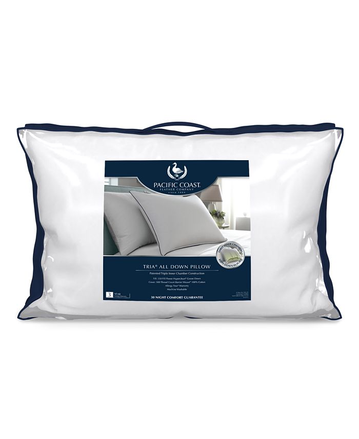 Pacific Coast Feather Pacific Coast TRIA All Down Pillow, King Macy's