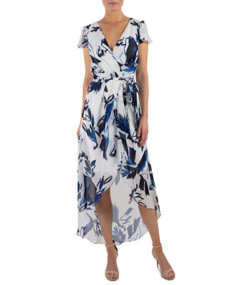 julia jordan Printed High-Low Maxi Dress & Reviews - Dresses - Women ...