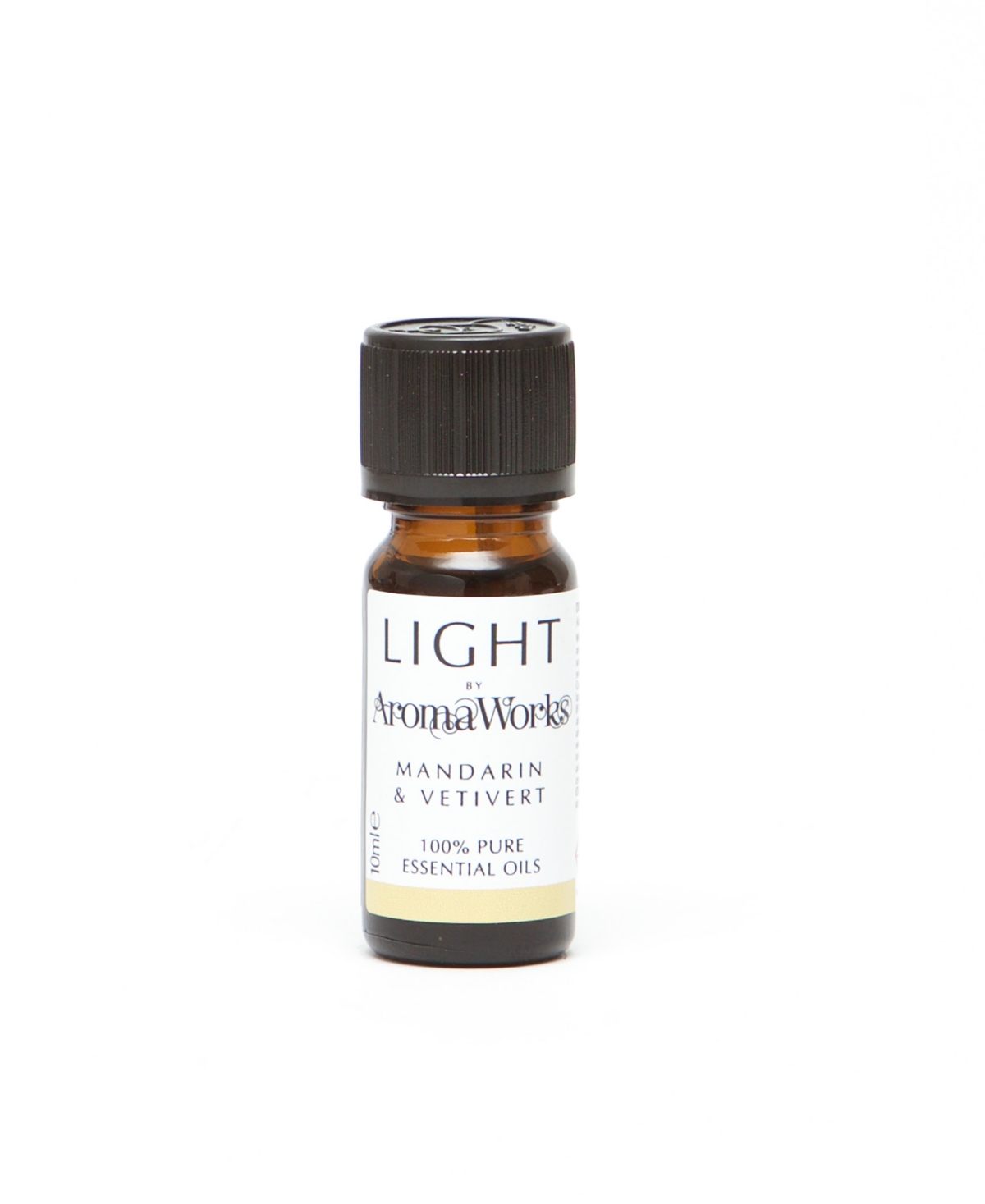 Aromaworks Light Range Mandarin And Vetivert Essential Oil, 10 ml