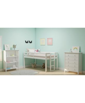 Jasper Twin Wood Junior Loft Bed