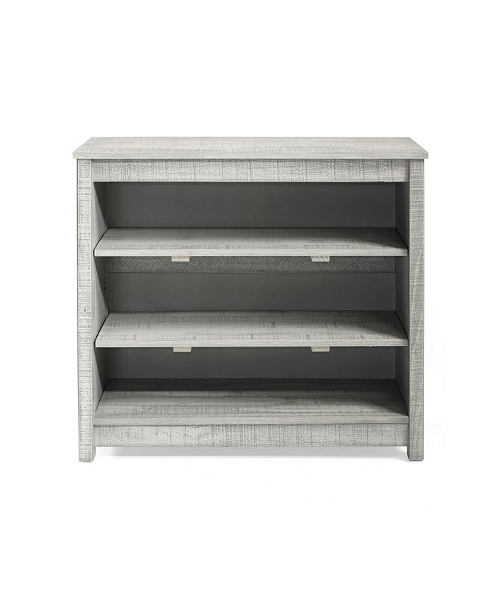Alaterre Furniture Rustic Under Window Bookcase Macy's