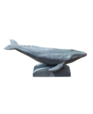 Shop Campania International Humpback Whale Garden Statue In Heather Gray