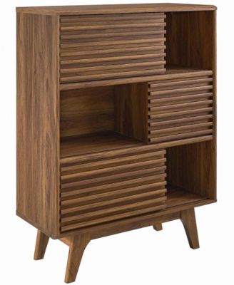 Render 3-Tier Display Storage Cabinet Stand