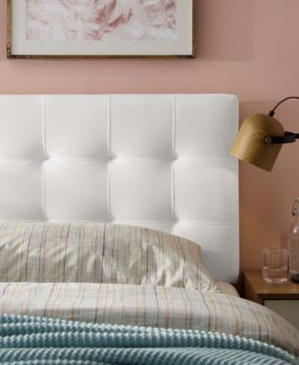 Lily King Biscuit Tufted Performance Velvet Headboard