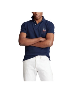 Polo Ralph Lauren Men's Custom Slim Fit Mesh Polo