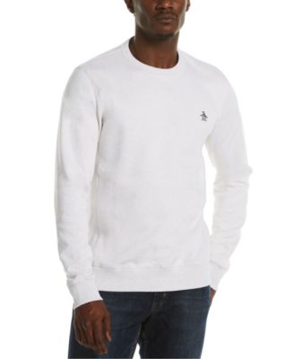 fleece crew neck sweater