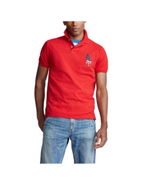 Polo Ralph Lauren Men's Custom Slim Fit Mesh Polo