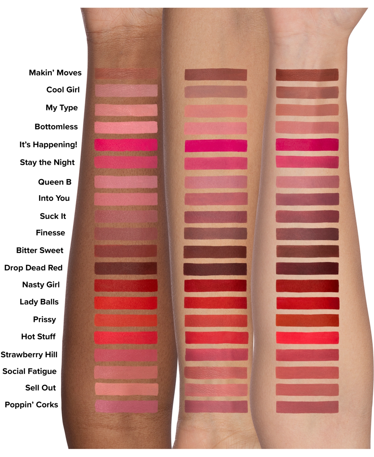 Too Faced Melted Matte Longwearing Diffused Finish Liquid Lipstick - Poppin' Corks - dusty warm mauve